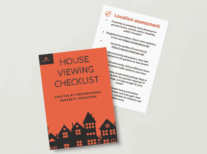 Free PDF House Viewing Checklist