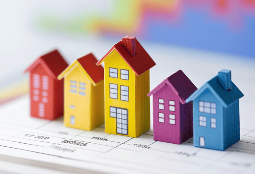 UK house prices index, chart and data