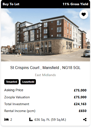 property investment in the UK buy to let