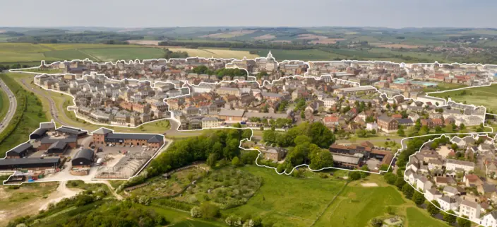 Poundbury, real estate United Kingdom